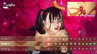 bouncy tits faphero with exotiqfox solo ass bouncing on your dick