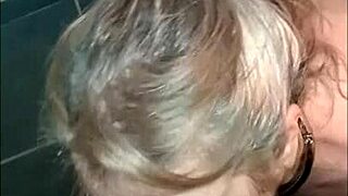 Unbelievable! French submissive slave gets facial from master in homemade clip