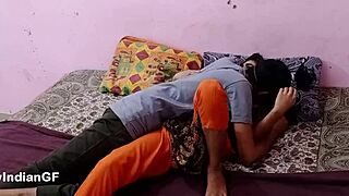 Indian Sexy Skinny Girlfriend Gets Seduced for Rough Sex After College