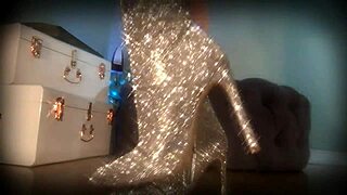 Blonde cutie begged for massage but craved sensual cock and cum