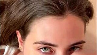 Blonde petite pregnant girl enjoys hard sex with stepfather's friend at home