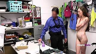 Teen Caught Stealing Goes Wild with Alien Dildo?