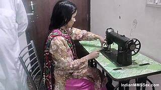 Hey, wanna see this beautiful Indian stepmom in hot role-play sex?