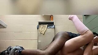 Slutted Out Hard in Public Bathroom With Raw Intensity