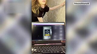 Petite Redhead Undresses on App, Reveals Real Self