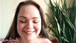 Black Nylon Pantyhose Tease with Intense Jerk Off Instructions