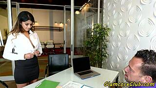 My Favorite Pornstar Gets Pounded Hard in a Classy Office Scene.