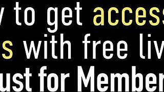 Did pony tails blonde april brooke get facialized by alex legend?