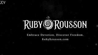 Ruby Commands Jerk Off Instructions with Slutty Goddess Vibes!