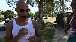 Justin Long's massive big black cock for Codi Bryant's busty tits.