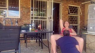 My Friend's Wife Is A Cheating Cumslut! She Masturbates Clothed!