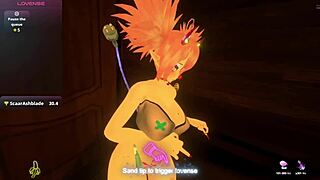 Vtuber minnah mia dancing on cam