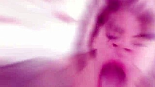 Blackened with Evelina Darling, 4 white then 4 black cumshots on asshole with monster cock.