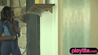 Petite Ebony Beauty Flaunts Naked Body Boldly