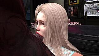 Catalina Gives Oral Sex to Big Cock!