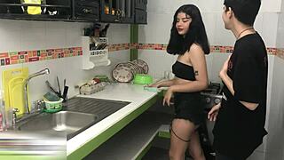 Does your horny stepsister love riding your cock?