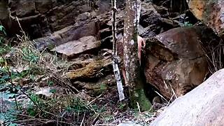 latina girl fucks a stranger in the bedroom