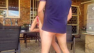 My Friend's Wife Is A Cheating Cumslut! She Masturbates Clothed!