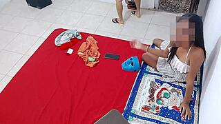 Brunettes prepare for homemade spanish porn scene