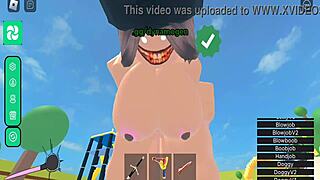 Horror Girl Gets Fucked Hard In Roblox Condo