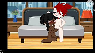 fukin with my bestie lesbian sex gacha no sound