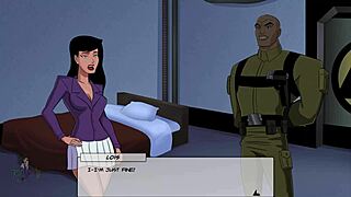 Dc comics hiya harley in nude dancing and teasing scene.