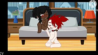 fukin with my bestie lesbian sex gacha no sound