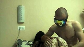Skinny Cowgirl In Fishnet Takes Deep Dick Emotionally