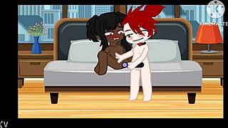 fukin with my bestie lesbian sex gacha no sound