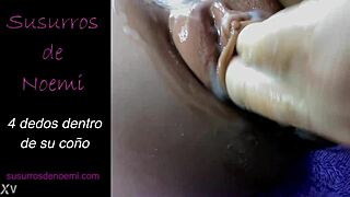 i feel her pussy with four fingers inside