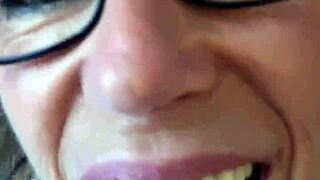 a massive black cock drills my wife marina beaulieu hard. caught on mysexmobile!