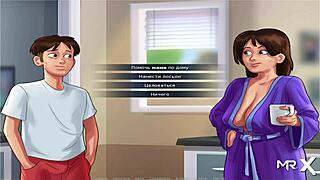 Summertimesaga - mature loves jerking off my cock e1 51