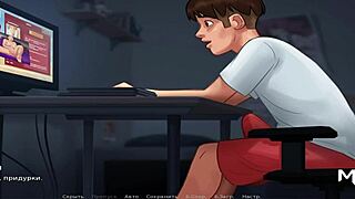 Summertimesaga - mature loves jerking off my cock e1 51