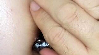 Sparklybbw enjoys anal plug play