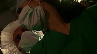 Brazzers - Sexy Doctor Exploits Male Nurse in Wild Hospital 3some