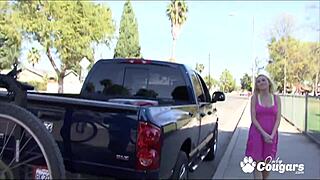 Madison Scott Rides Thick Dick With Gagging And Facial