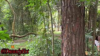 She Offers Huge Pussy In Park Car For Husband To Eat