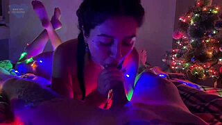 stepsister and I share a cute amateur moment