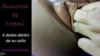 i feel her pussy with four fingers inside