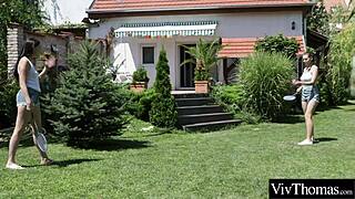 Wow! Sexy Girlfriends Have Hot Make-Up with Passionate Kisses and Intense Pussy Licking in Public!