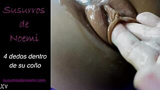 i feel her pussy with four fingers inside