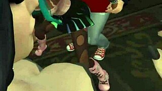 Pov sex with goth chick at party - sims 4 porn video