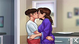 Summertimesaga - mature loves jerking off my cock e1 51