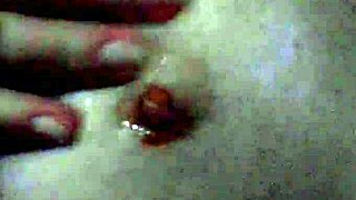 Mature Milf with Big Tits Shows Off Hard Nipples