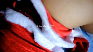 Santa Claus Is Cumming Kantutan Sa Pasko With Stepsister