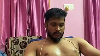 Solo Boy Performs Sloppy Deepthroat On Monster Cock