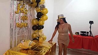 I saw her beautiful vagina in that elegant whore dress