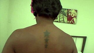 I give a facial cumshot to her small tits during blowjob