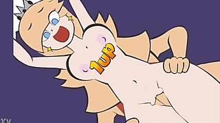Sex With Princess Rosalina Bent Over Her Big Ass