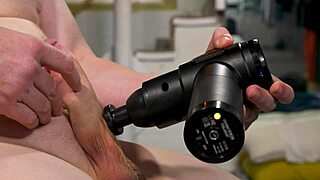 Slow motion solo massage session